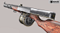 Huot Automatic Rifle and custom skin "Counterattack"