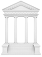 欧式罗马柱建筑高清图片(图片ID：81272)-高清建筑图片-素材中国16素材网
