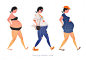 A pregnant woman's daily on Behance