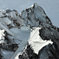 瑞士画家 Conrad Jon Godly 一组雪山油画艺术 ​​​​