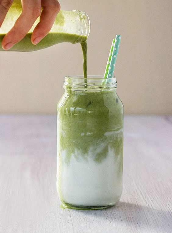 Iced Coconut Matcha ...