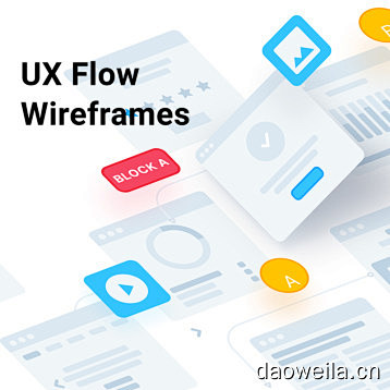 UX Flow Wireframe 流程...