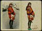 琭里路的相册-时尚街拍小画