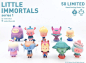 Little Immortals Series 1 By Wesker Zhan x Heavenly Palace : The wait is over! Last year we showed you Wesker Zhan's latest project "Little Immortals". Like we previously said, do you remember those freaking awesome "Jack the Rascal Pumpkin