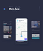 Navigo Transportation UI Kit FREE for Adobe XD on Behance