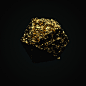 Golden Forms : Cinema 4D - Case Gold Texture