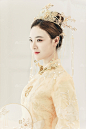 经典中式婚纱照