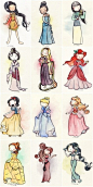 Disney Princess 迪士尼公主们
