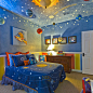 天空之城 儿童主题卧室,装修图片
