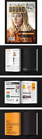 Magazine. Editorial graphic design layout. Inspirational ... | Design #排版#