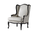 Armchair with armrests ISABELLE by L'Origine