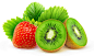Fresh Fruits Stock Photography : Stock photos of fresh fruits, ready made for use in various packaging and advertising projects.