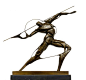 Umberto Boccioni Futurism Bronze Figure - Warrior with Spear