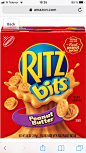 a box of ritz bits cheese crackers
