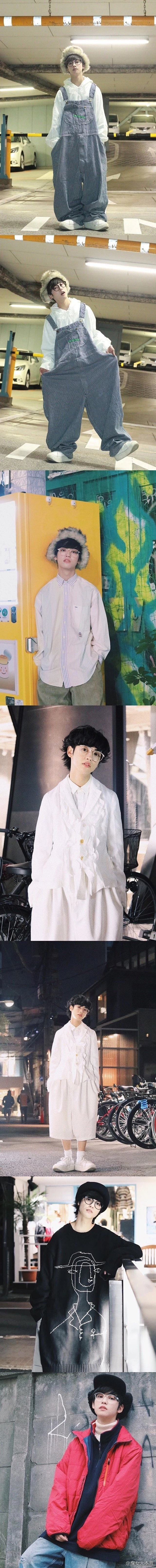 日本17岁原宿美少年后藤优太郎，被称为漫...