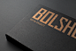 Bolshevik. Premium residential compound : We have created and produced a kit of brochures for a sales office.