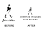 美媒评2015年最佳和最差换标品牌 Johnnie Walker

威士忌品牌Johnnie Walker与机构Bloom和Anomaly合作，更换了logo。新logo的人物更加细节化，字体也更现代，意在吸引年轻而成熟的消费者。