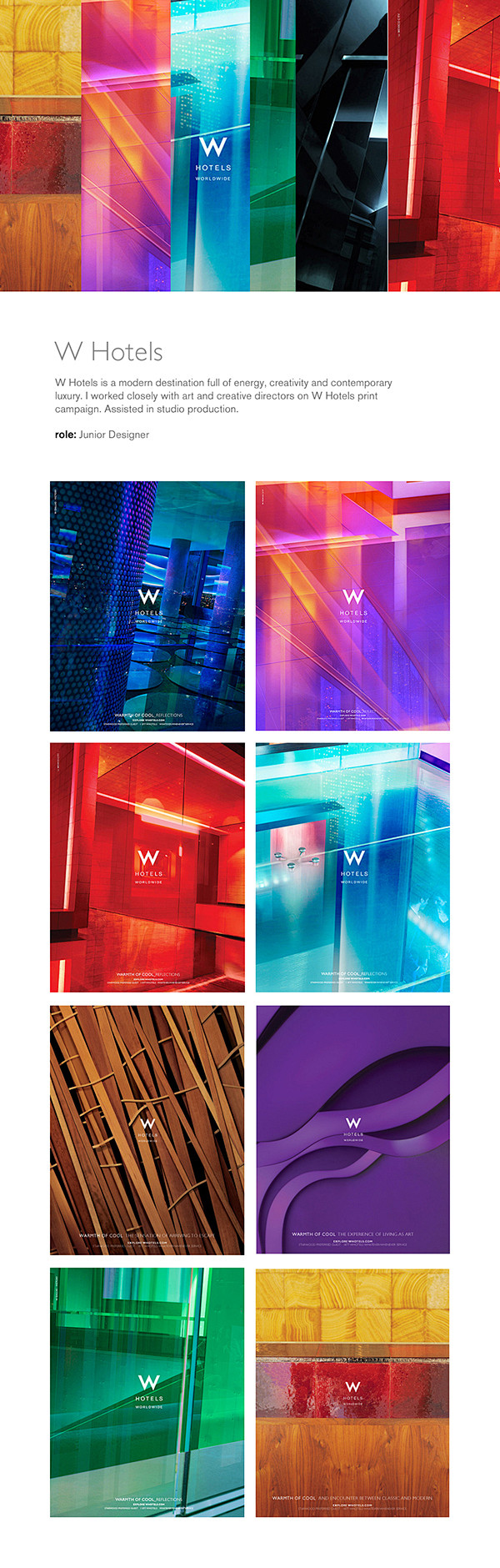 w hotels : Worked cl...