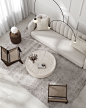 白色系 简洁而舒适的公寓-室内设计-拓者设计吧