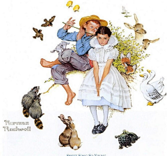 幸福的墩墩love采集到Norman Rockwell