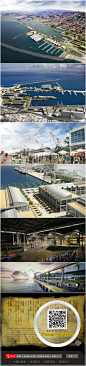 【以色列：新的海法港口水域计划】#滨水景观设计#新海法港口水域旨在将海法港口与大海连接，从而创造一个临水的大型公共开放空间。这里将提供一些新的线性结构的“仓库”，为两层楼高。所有建筑物，不论新旧，都将为海港运输、装载货物业务服务。http://www.jiudi.net/content/?1500.html#海滨码头##城市设计#