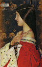 petitpoulailler:<br/>aquietsunday: 1906 Frank Cadogan Cowper (English 1877-1958) ~ The Patient Griselda<br/>