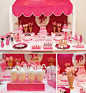 Barbie Themed Ice Cream Party via Kara's Party Ideas - www.KarasPartyIdeas.com