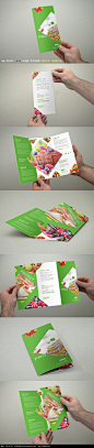 超市水果促销三折页设计_海报设计/宣传单/广告牌图片素材