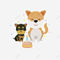 小狗的一岁生日蛋糕 免抠png 设计图片 免费下载 页面网页 平面电商 创意素材
