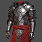 WIP - Red knight , Damien Guimoneau : I never finished this project that I had started 2 years ago - but for the moment it gonna stay like this  WIP 

Zbrush - Vray - Displacement 

Based on UN LEE concept