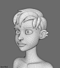 Grumpy Girl, Kevin Xhuti : Hello! This project was based on a sketch done by Mané Kandalyan that you can find here: https://www.artstation.com/artwork/4ew0n
I decided to try and learn XGen with this project and it was one of the hardest thing I have done.