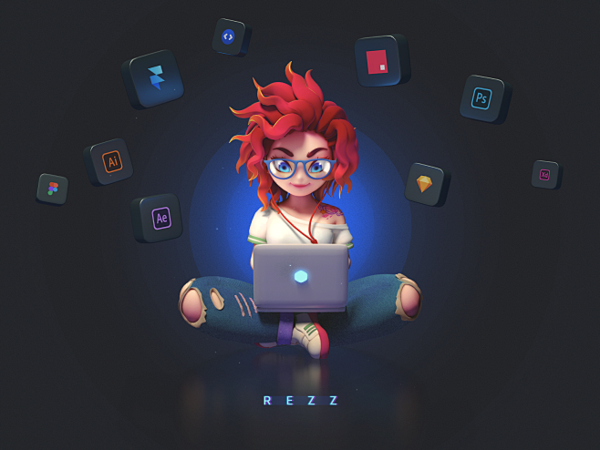 REZZ by Dash for UI8...