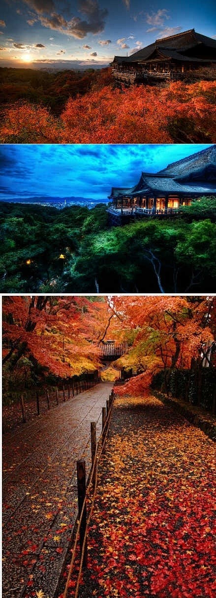 [日本京都清水寺] 日本京都清水寺，一座...