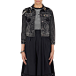 Marc Jacobs | Black Women's Embellished Denim Jacket | Lyst : Track it for stock and sale updates using Lyst, and find the best availability online, starting at $695