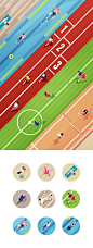 Textbook cover illustration : 2018 Cover illustration of high school physical education textbook