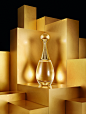 Golden Fragrance : Fragrance shoot with gold boxes.