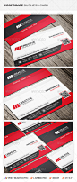 Modern Corporate Business Card - Corporate Business Cards