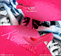 女鞋/男鞋/箱包 VM标VM海报女鞋海报粉红色高跟鞋粉红色抽象背景美女拼图背景