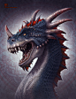 Bloodhorn Dragon on Behance