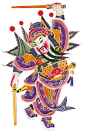 中华艺术瑰宝：《古代门神人物》欣赏（01）(5)-中国元素-设计-艺术中国网