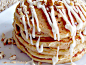 Carrot Cake Pancakes with Maple Cream Cheese Drizzle #赏味期限#