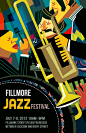 Poster Design - Jazz Festival - PingHua Chou Illustration