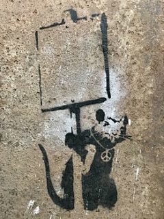 狂暴勋采集到狂暴-涂鸦画家—班克西（Banksy