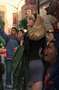 Gwen stacy, JeeHyung lee : The First of Gwen Stacy's AMAZING Adventures!
The Virgin 1:200 Ratio / Trade Dress