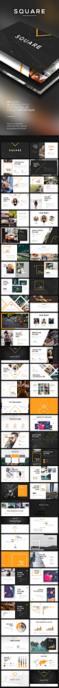 Square Keynote Template - Keynote Templates Presentation Templates