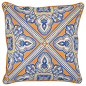 Cairo Dark Blue Pillow (Set of 2) mediterranean-decorative-pillows