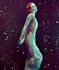 Female Underwater Model Poses beautifully as Aphrodite | Underwater Photographer Zena Holloway