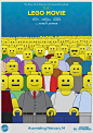'The Lego Movie' Poster for Stratford Cinema on Behance