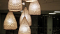 Tucker Robbins Transforms Indonesian Fishing Baskets into Beautiful Pendant Lamps