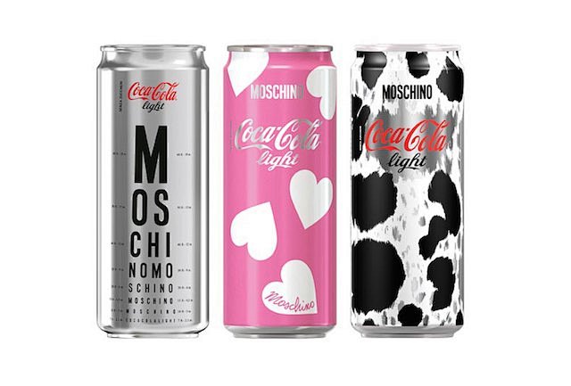 Coca Cola+Moschino合作...